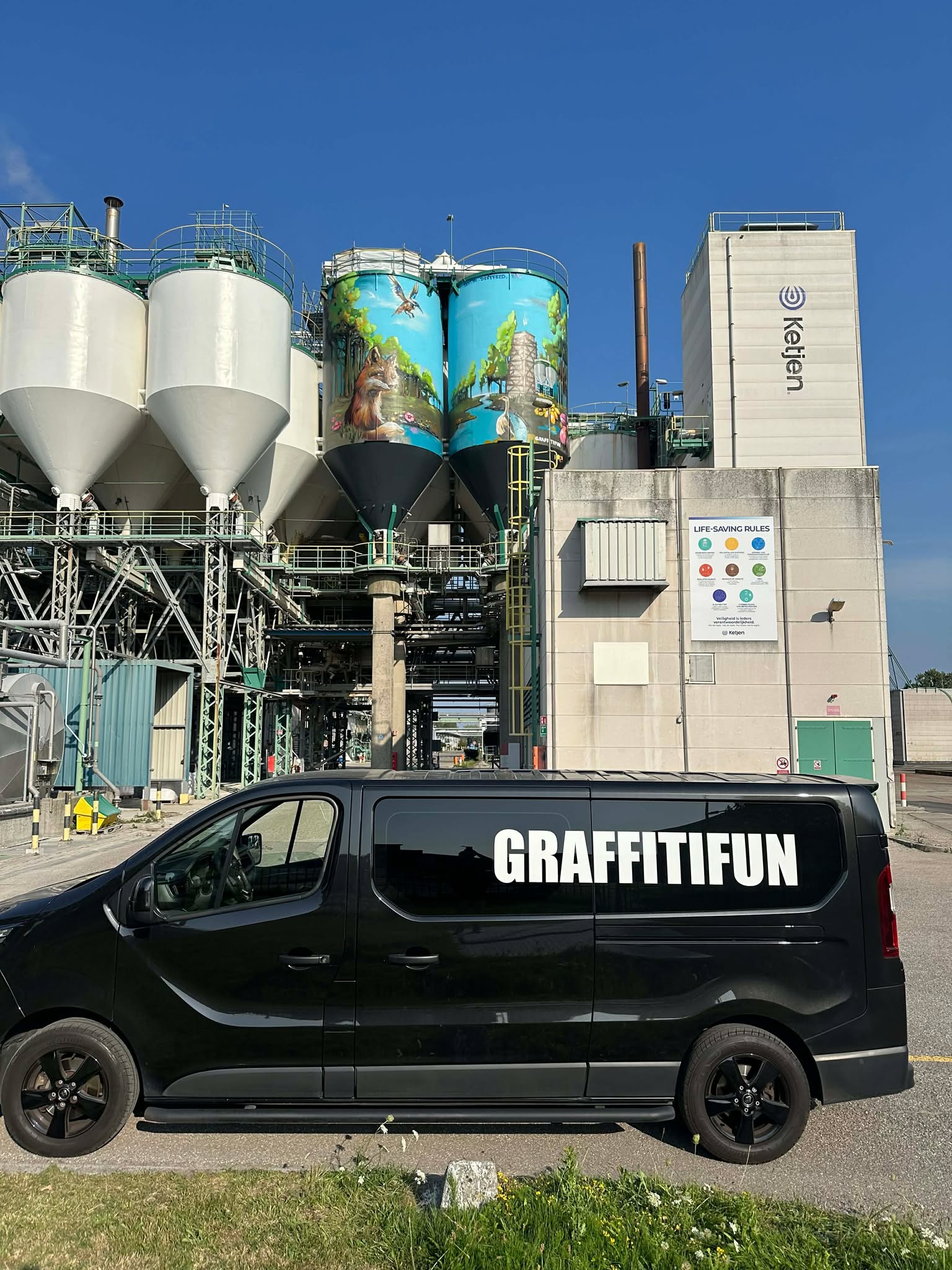 Graffiti Silo Project Amsterdam
