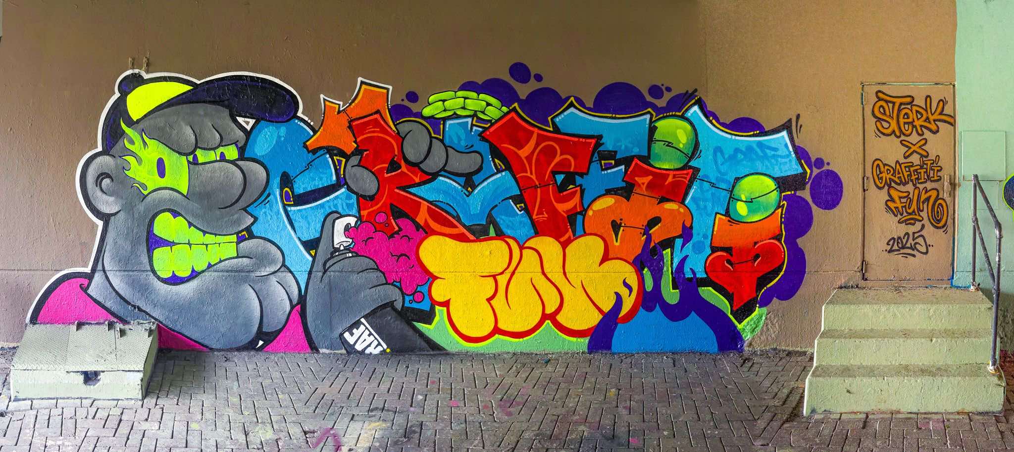 Architectural design studio graffiti workshop case study