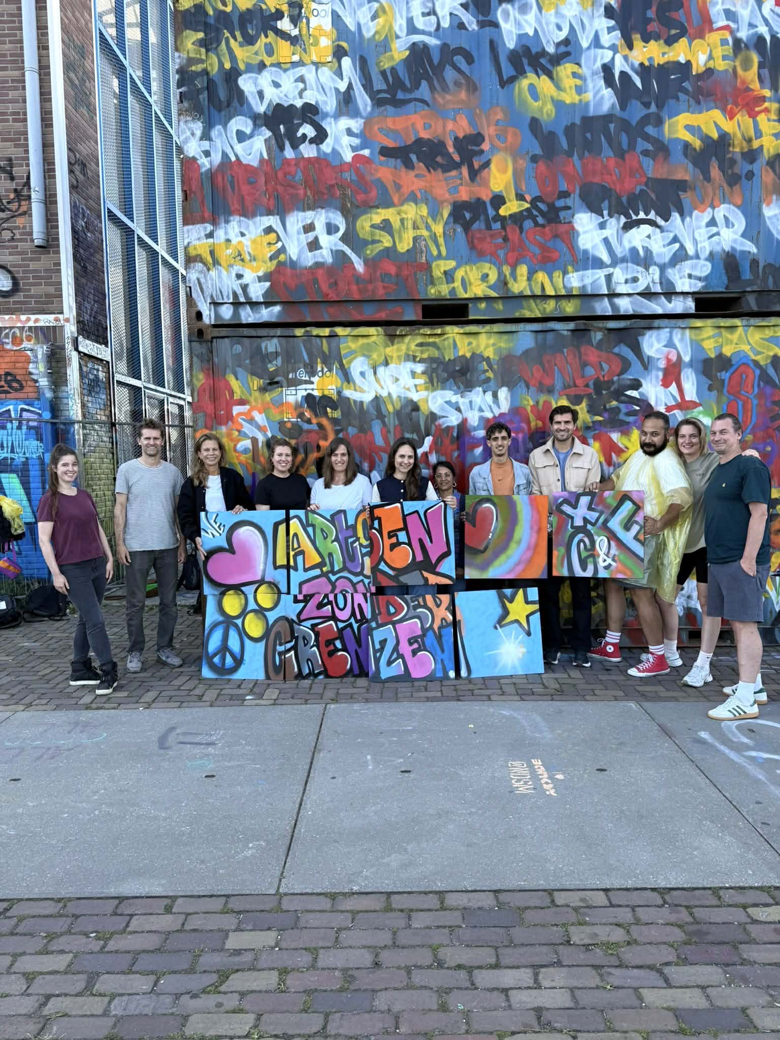 Doctors Without Borders regional chapter graffiti workshop case study