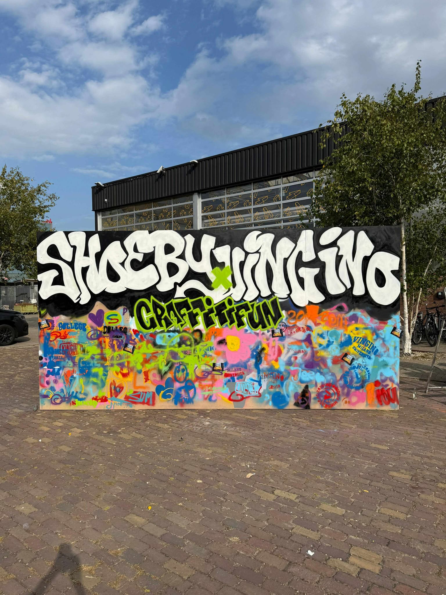 International fashion retailer graffiti workshop case study