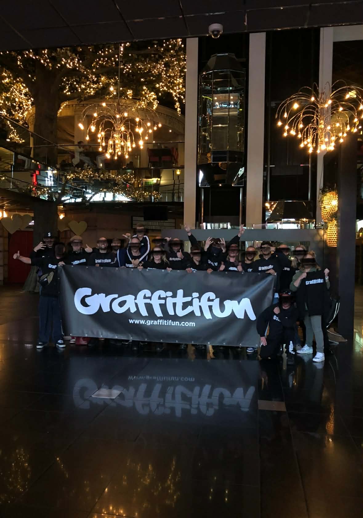 Team of Graffitifun artists worldwide