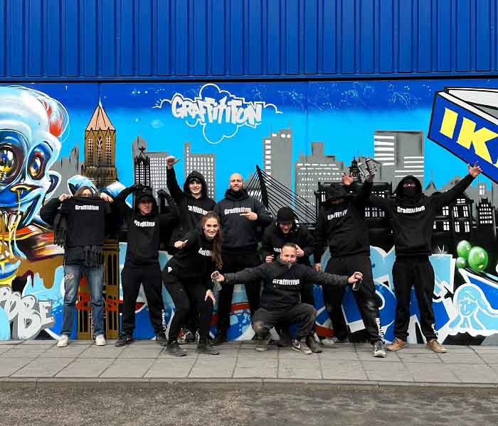Graffitifun professional graffiti artists team - global workshop provider